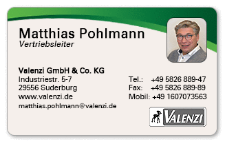 Visitenkarte Matthias Pohlmann